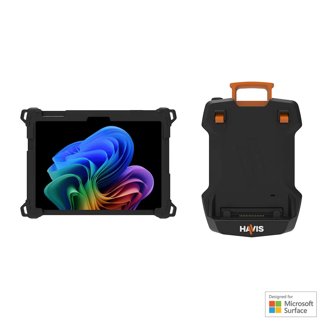 PKG-TAB4-MSFT1 – HAVIS Tablet Mount, Fits Microsoft Surface Pro 9th/ 10th/ 11th Editions Tabs Mounts Using Universal ...